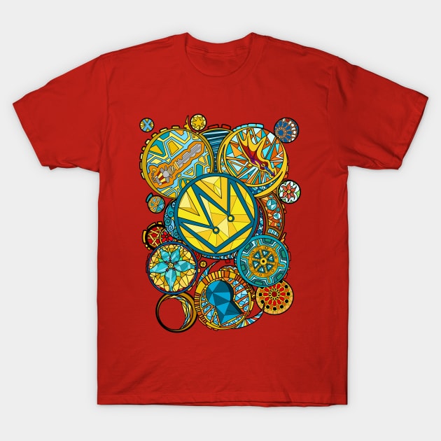 Kingdom of Glass (lined) T-Shirt by paintchips